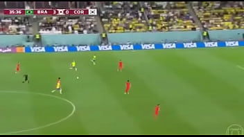 Brasil Arregaçando A Coreia Do Sul De Quatro Sem Pena