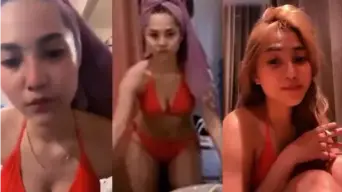 Gadis Abg Cybel Menggoda Dengan Bikini Merah Yang Membuat Nafsu Bergolak