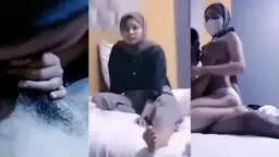 Live Mesra Cewek Berjilbab Dan Kekasihnya