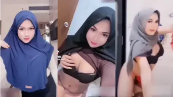 Miftahul Husna Goyang Hot Pakai Hijab, Bikin Gagal Fokus!