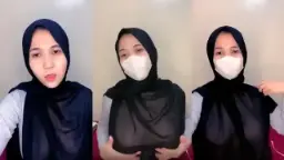 Ukhti Berjilbab Dengan Jilboob Transparan Yang Menggoda