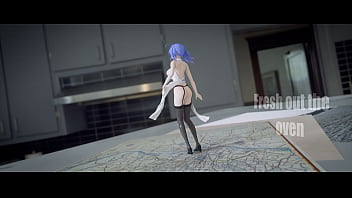 Azur Lane Saint Louis Dalam Gaun Cheongsam Yang Menggoda