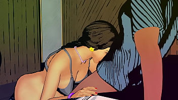 Anak Tiri Menangkap Ibu Tirinya Tengah Memuaskan Diri Di Kamar Mandi