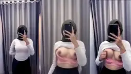 Goyang Payudara Liza Hijabers Cantik Yang Menggoda