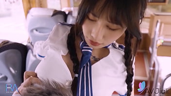 Tur Bus Seks Dengan Pelacur Asia Berpayudara Besar, Film Porno Av Asli China Ber-subtitle Inggris
