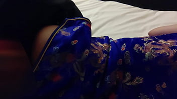 Gadis Berdaster China Menggoda, Aksi Mesra Dan Ranjang Yang Menggairahkan