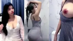 Aulmii Pargoy Live Mandi Telanjang Bulat
