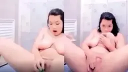 Gadis Tobrut Mengocok Memeknya Lembab Sebelum Mandi