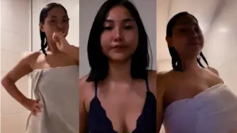 Cybel Selebgram Hot Lagi Live Mandi Telanjang