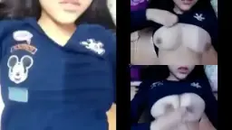 Cewek Chindo Montok Pamer Payudara Besar