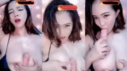 Miss Engkay, Si Toket Gede, Live Barbar Pamer Bling2, Bikin Ngaceng Abis.