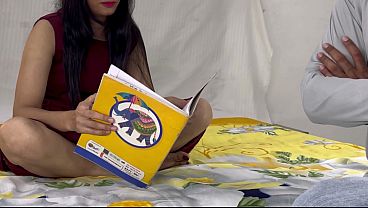 Cewek Borjuis Panasin Gurunya Yang Ngajar Privat.