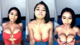 Kak Teri Item Manis, Toket Gede Bulat Bikin Ngiler.