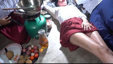 Bokep Dapur India, Kakak Tiri Desi Lagi Masak, Gaya Hot Dan Nakal.