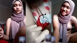 Vcs Aisyah, Bocil Hijab Coklat, Goyang-goyang Bikin Ngilu.