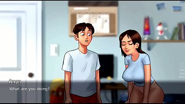 Ibu Tiri Melirik Ke Belakang… Lalu Tersenyum Nakal | Cuplikan Baru Yang Bikin Panas | Summertime Saga (18+)