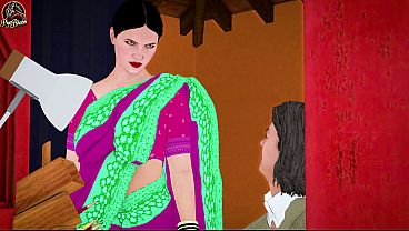 Desi Indian Bhabhi Nakal Ngentot Keras Sama Anak Kontrakan Muda